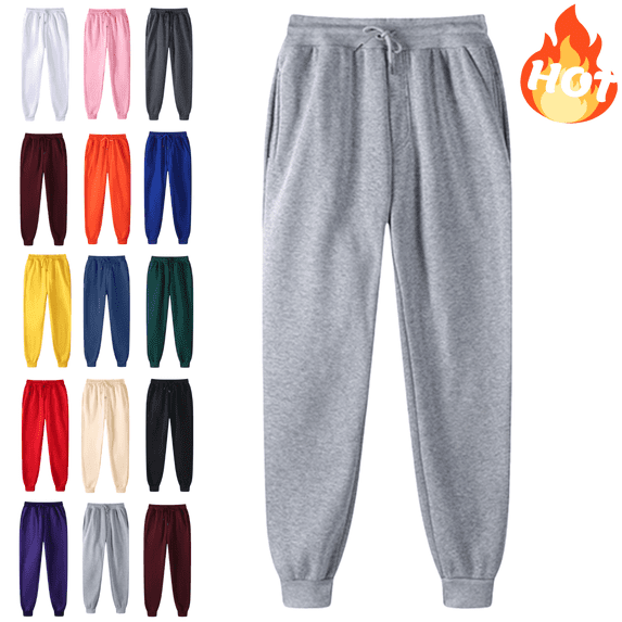 Mifsaly Plus Size Womens Sweatpants Elastic Waist Wide Leg Lounge Joggers for Women 2026 Soft Comfortable Fall Wianter Clothes with Pockets Gray,XXXXL