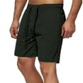 thumbnail image 1 of Mifsaly Quick-Dry Beach Shorts for Men Lightweight Swim Trunks Drawstring Elastic Waist Summer Bathing Suit with Pockets M, 1 of 4