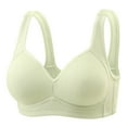 thumbnail image 1 of Mifsaly Seamless Bras for Women Lightweight No Underwire Anti-Sagging Breasts Bra Liftup Full Coverage Bralette 2025 Cozy Breathable Underwear Green, 1 of 6
