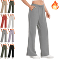thumbnail image 1 of Mifsaly Sun Protection Pants Women Upf50+ Wide Leg Beach Pant Drawstring Lightweight Travel Quick-Dry Lounge Trousers with Pockets Gray, 1 of 8