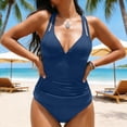 thumbnail image 1 of Mifsaly Tankini Set Women Double Straps Tummy Control 2 Piece Swimsuit Full Coverage High Waisted Bathing Suit Beach Pool Athletic Style Swimwear M, 1 of 9