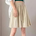 thumbnail image 1 of Mifsaly Women Flowy Bermuda Shorts High Waisted Wide Leg Shorts Elastic Waist Drawstring Loose Fit Summer Casual Clothes L, 1 of 6