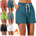 thumbnail image 1 of Mifsaly Womens Athletic Running Shorts Quickd-Dry Workout Gym Shorts with Pockets Elastic Waist Drawstring Lightweight Yoga Biker Shorts XXL, 1 of 7