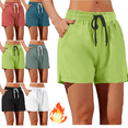 thumbnail image 1 of Mifsaly Womens Athletic Running Shorts Quickd-Dry Workout Gym Shorts with Pockets Elastic Waist Drawstring Lightweight Yoga Biker Shorts XXXXL, 1 of 6
