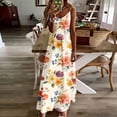 thumbnail image 1 of Mifsaly Womens Boho Maxi Dresses V Neck Sleeveless Flowy Summer Sundresses Tie Dye Print Lightweight Beach Vacation Dress XXXXXL, 1 of 5
