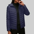 thumbnail image 1 of Mifsaly Womens Quilted Jacket with Hood Plus Size Lightweight Zip up Padded Coats Long Sleeve Thick Warm Puffer Jackets Loose Fit Fashion Thermal Winter Outerwear with Pockets 2025, 1 of 3