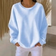 thumbnail image 1 of Mifsaly Womens Waffle-Knit Pullover Sweater Oversized Long Sleeve Crewneck Sweatshirt Comfortable Casual Loose Fit Fall Fashion Tops XXXXL, 1 of 6