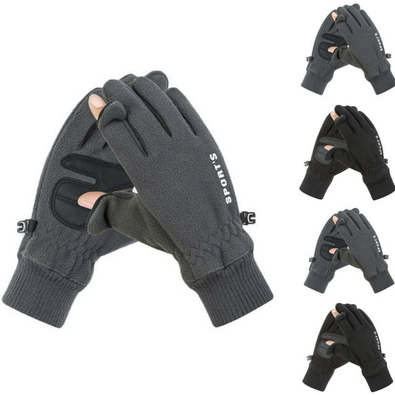 Mifsaly Womens Winter Motorcycle Gloves Thicken Warm Touch Screen Gloves Elastic Cuffs Outdoor Windproof Thermal Fleece Gloves Fit Cold Weather