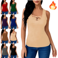 thumbnail image 1 of Mifsaly Workout Tank Tops for Women Crisscross Neck Sleeveless Tank Top Comfortable Casual Everyday Outdoor Sport Basic Tee L, 1 of 6