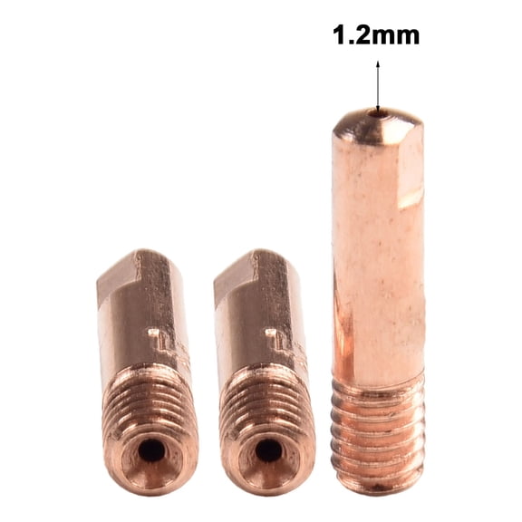 Mig Contact Tip Consumables 5Pcs Mig Welding Mb15 15Ak Contact Tip 0.8/1.0/1.2Mm 1.2Mm