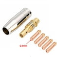 thumbnail image 1 of Mig Contact Tip Consumables 7 Pcs MIG Welding MB15 15AK Contact Tip 0.8/1.0/1.2mm, 1 of 9