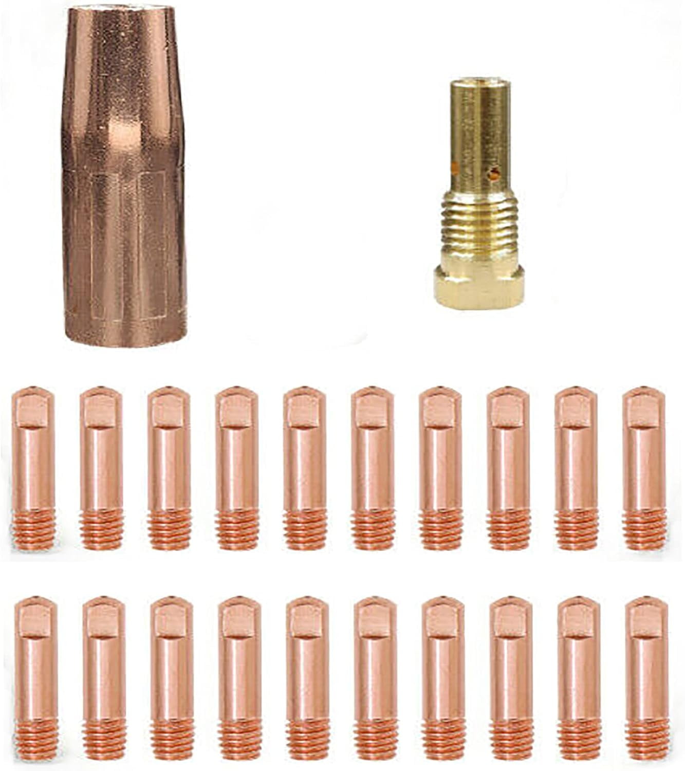 Mig Welding Gun Accessory Tips/Nozzle/Tip Holder, Compatible with