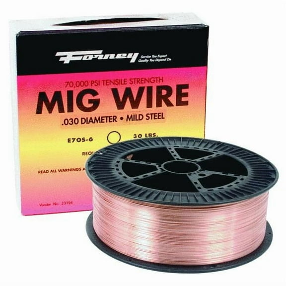Forney Industries ER70S-6, Steel MIG Wire, .045 in x 33 Pound