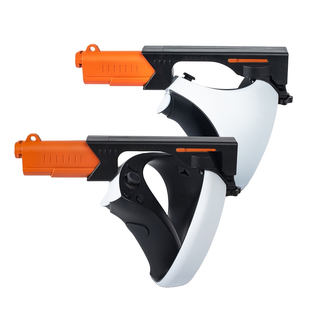 MigCen Gun Stock VR Shooting Gun Controller for PSVR2 (Black