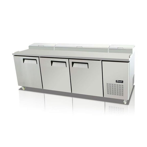 Migali C-PP93-HC 93 in. Pizza Preparation Table