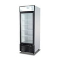thumbnail image 1 of Migali C-23RM-HC 27 in. 23.0 cu. ft. Competitor Series Refrigerator Merchandiser, White & Black, 1 of 1