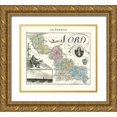 thumbnail image 1 of Migeon 29x26 Gold Ornate Wood Framed with Double Matting Museum Art Print Titled - Nord Region France - Migeon 1869, 1 of 4