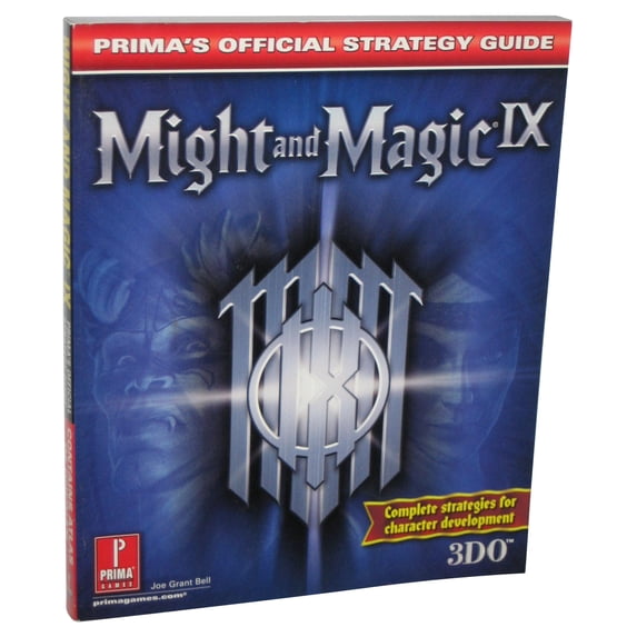 Might & Magic IX Prima Games (2002) PC Strategy Guide Book