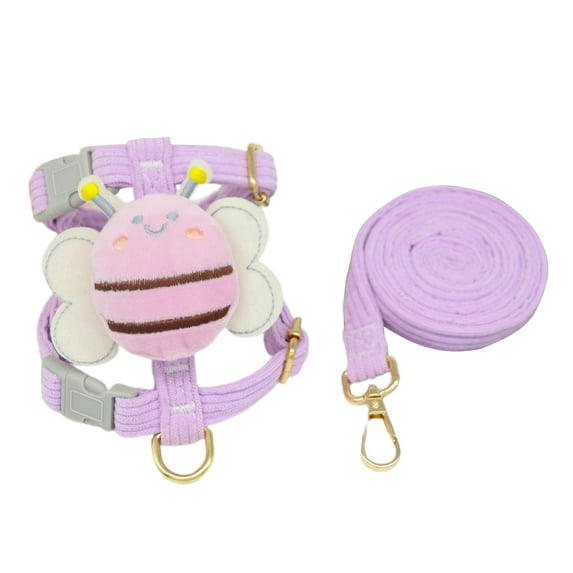Mightlink 1 Set Pet Harness Adjustable Vivid Color Breathable Quick Release 360-Degree Rotating Buckle Dog Training Puppy Escape-proof Traction Rope Comfort Pet Vest Set Pet Supplies