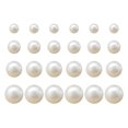 thumbnail image 1 of Mightlink 12 Pairs Ear Studs Faux Pearl Different Sizes Smooth Anti-allergy Lightweight Exquisite Ear Decoration Jewelry Prom Party Bride Stud Earrrings, 1 of 7