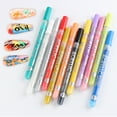 thumbnail image 1 of Mightlink 12Pcs Nail Painting Pens Waterproof Smooth Drawing DIY Crafts 12 Colors Nail Art Drawing Marker Pens Manicure Tools, 1 of 8