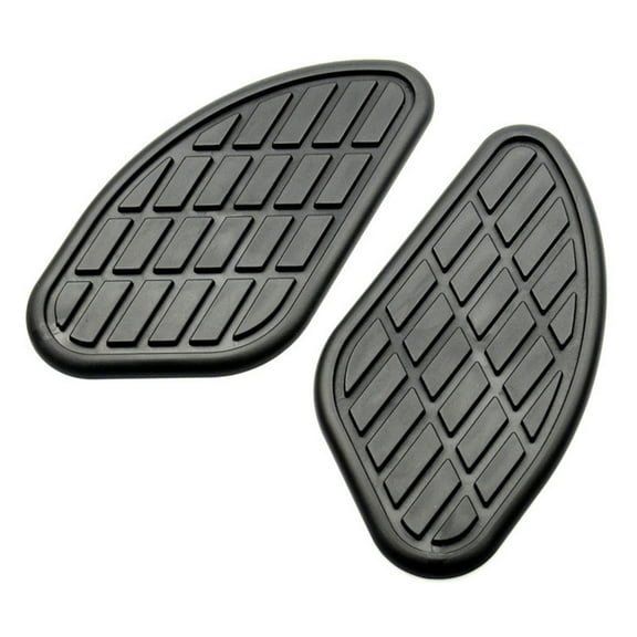 Mightlink 2 Pcs/Set Fuel Tank Decoration Sticker Anti-oxidation Anti-collision Anti-Scratch Protective Anti-break Water Proof Anti-slip Thick Left Or Right Fuel Tank Pad for Motorcycle