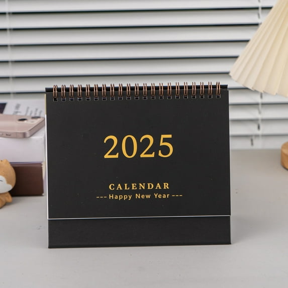 Mightlink 2025 Mini Desk Calendar Daily Planner Calendar List Memo Pad Time Management Schedule Organizer for Office Home School