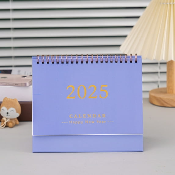 Mightlink 2025 Mini Desk Calendar Daily Planner Calendar List Memo Pad Time Management Schedule Organizer for Office Home School