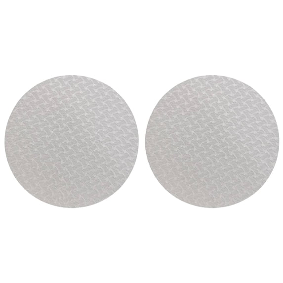 Mightlink 2Pcs Yoga Mats Super Soft Ultra-Thick Reusable Non-Fading Non-slip Elbow Protection TPE Yoga Round Knee Pad Elbow Support Cushion for Home