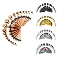 thumbnail image 1 of Mightlink 36Pcs Ear Stretching Tapers Kit Stainless Steel Ear Gauges Body Piercing Jewelry, 1 of 7