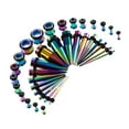thumbnail image 1 of Mightlink 36Pcs Ear Stretching Tapers Kit Stainless Steel Ear Gauges Body Piercing Jewelry, 1 of 7