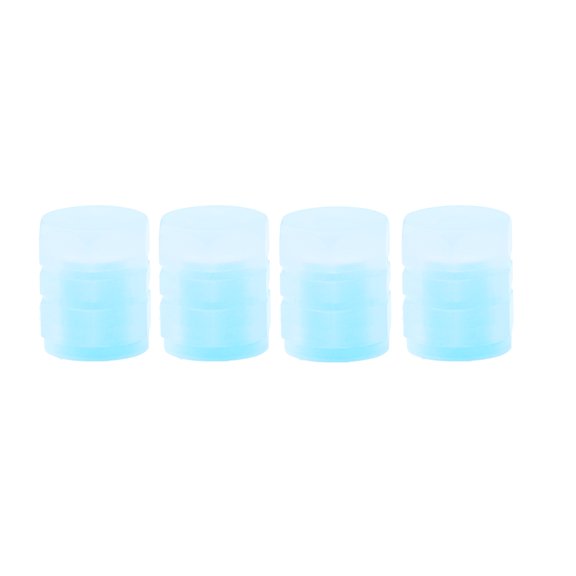 Mightlink 4Pcs Car Tire Valve Cap Mini Sturdy Universal Valve Protection Accessories Self-luminous Motorcycle Tire Valve Cover for Vehicle
