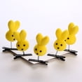 thumbnail image 1 of Mightlink 5Pcs Girl Hair Pins Cute Cartoon 3D Little Yellow Chicken Rabbit Bear Heart Shape Plush Decor Spring Hair Clips, 1 of 5