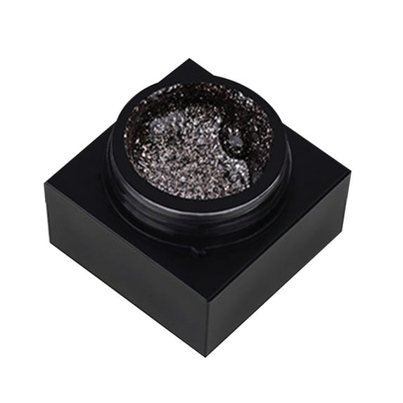 Mightlink 5ml Nail Art Gel Fast Drying Sparkling Safe Ingredients Non-Irritating Easy to Apply Decorative No Odor Nail Art Glue Soak Off UV LED Manicure Varnish Nail Supplies