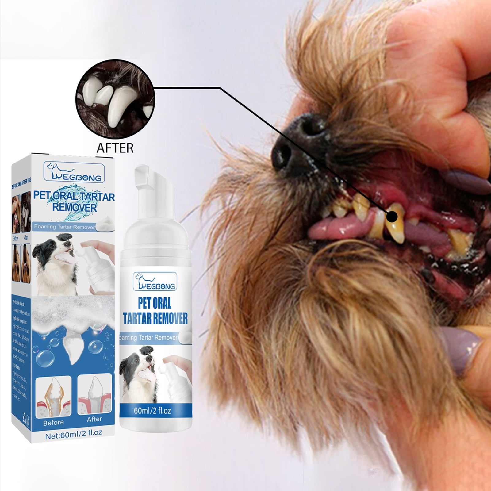 Mightlink 60ML Pet Oral Spray Safe Ingredient Dental Care Non