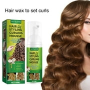 Mightlink 60ml Hair Styling Mousse Moisturizing Elastic Enhance Thickness Long Lasting Anti-Frizz Fluffy Volumizing Hair Fluffing Spray for Women