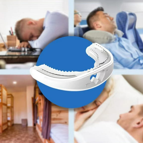 Mightlink Anti Snoring Devices Silicone Braces Snore Reducing Aid Improve Breathing Anti-grinding Dental Guard Anti-snore Devices for Peaceful Sleep