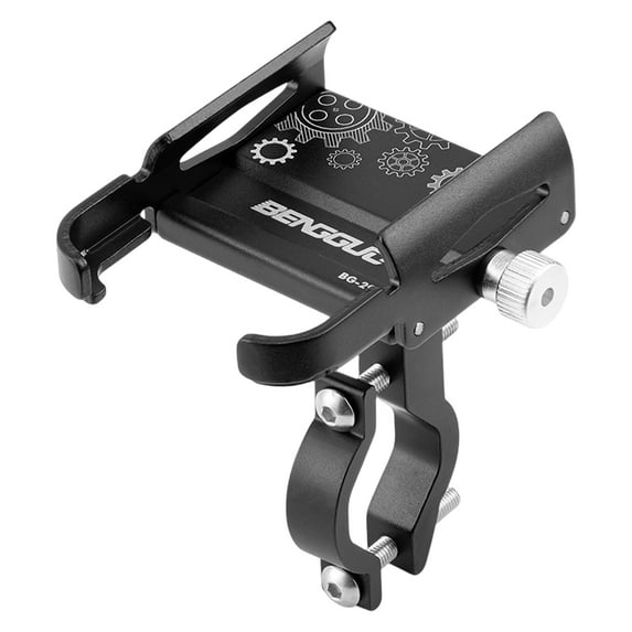 Mightlink Bike Phone Mount 360 Rotatable Anti-skid Shock Absorption Universal Bicycle Cell Phone Navigation Support for Riding