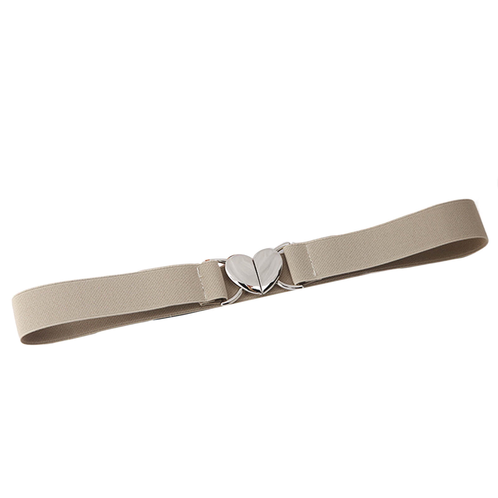 Mightlink Braided Wide Smooth Edge Women Belt Love Heart  display picture 2