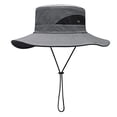 thumbnail image 1 of Mightlink Bucket Hat Wide Brim Multi-function Comfortable UV Protection Breathable Cap for Fishing, 1 of 7