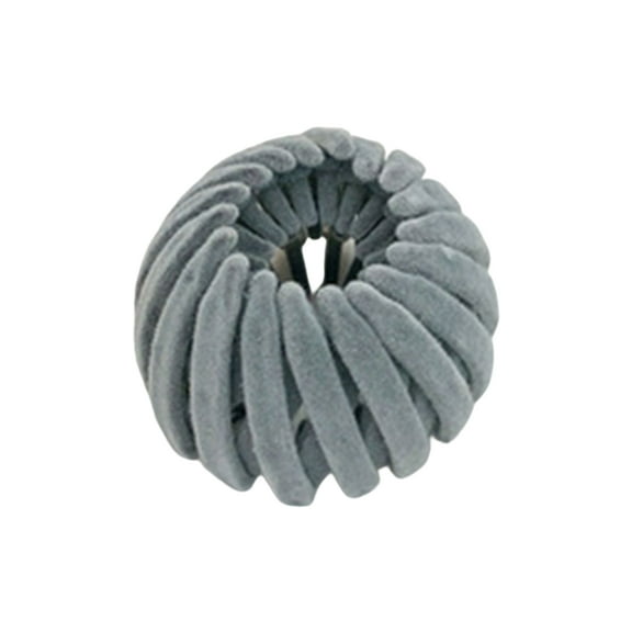 Mightlink Bun Hair Claw Solid Color Bird Net Shape Plastic Expanding Exquisite Hairpin Hair Accessories