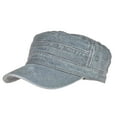 thumbnail image 1 of Mightlink Cap Flat Top Washed Vintage Sunscreen Men Hat for Summer, 1 of 7