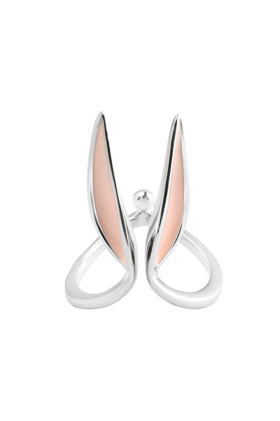 Cartoon Animal Open Ring Cute Rabbit Cat Decor Women Finger Ring Sweet Couple Ring Wedding Jewelry Gift