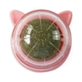 thumbnail image 1 of Mightlink Cat Licking Toy Rotating Wall-mounted Natural Materials Self-adhesive Increase Appetite Teeth Cleaning Freshing Breath Catnip Wall Ball Cat Toy Pet Stuff, 1 of 4