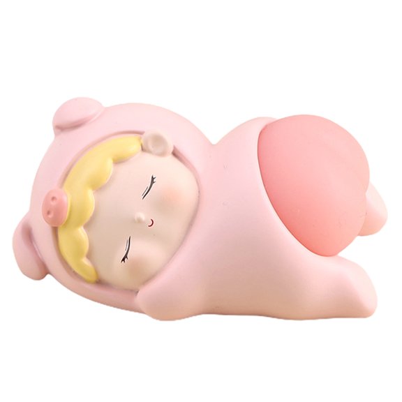 Mightlink Desktop Doll Flexible Fine Workmanship Prone Posture Fun Delicate Craft Decorate Eco-friendly Cute Desk Accessories Elastic Ass Doll for Bedroom