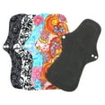 thumbnail image 1 of Mightlink Extra-size Bamboo Cotton Menstrual Pad Reusable Washable Sanitary Panty Liner, 1 of 8