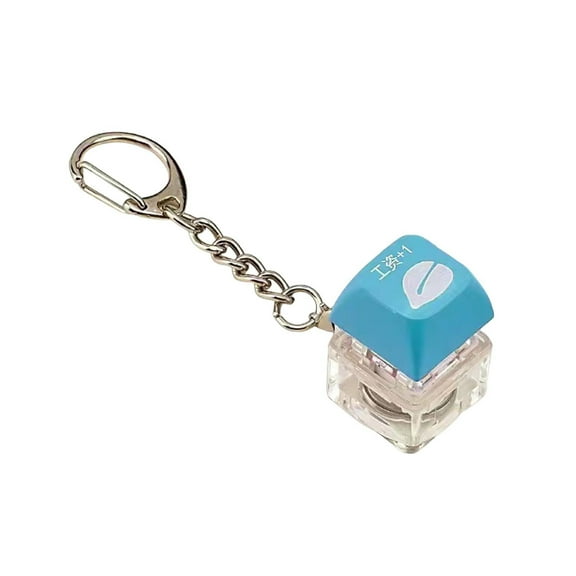 Mightlink Fidget Toys Keyboard Adult Kids Keychain Stress Relief Toy Exercise Wrist Stress Relief Keychain Fidget Toy Decompression Toy Keychain