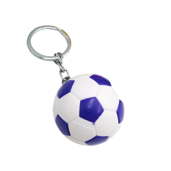 Mightlink Football Key Chain Multi purpose Realistic Three dimensional Smooth Surface Reusable Souvenir Gifts Mini Soccer Key Pendant Sports Ornament for