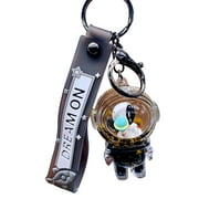 Mightlink Key Chain Multi-purpose Realistic Three-dimensional Reusable DIY Decorative Gift Men Women Cartoon Spaceman Key Ring Bag Pendant for Handbag