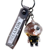 Mightlink Key Chain Multi-purpose Realistic Three-dimensional Reusable DIY Decorative Gift Men Women Cartoon Spaceman Key Ring Bag Pendant for Handbag